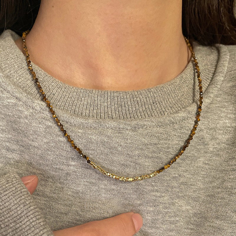 Golden Tiger’s Eye Confidence Necklace product photo 1