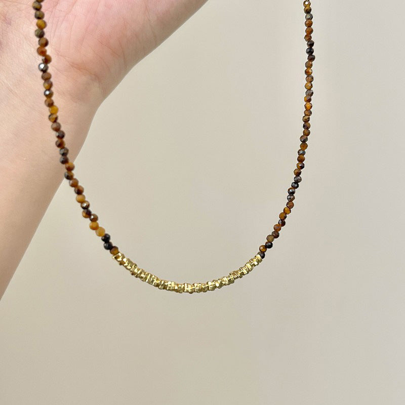 Golden Tiger’s Eye Confidence Necklace product photo 2