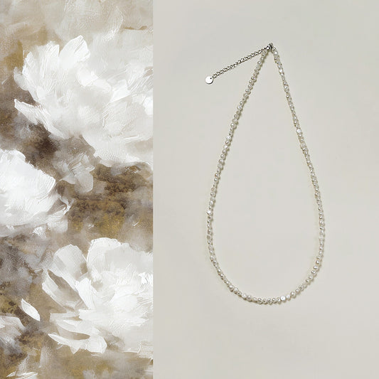 Mini Baroque Pearl Serenity Necklace product photo 1